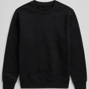 Home ZIPIB Black Sweatshirt 320 GSM