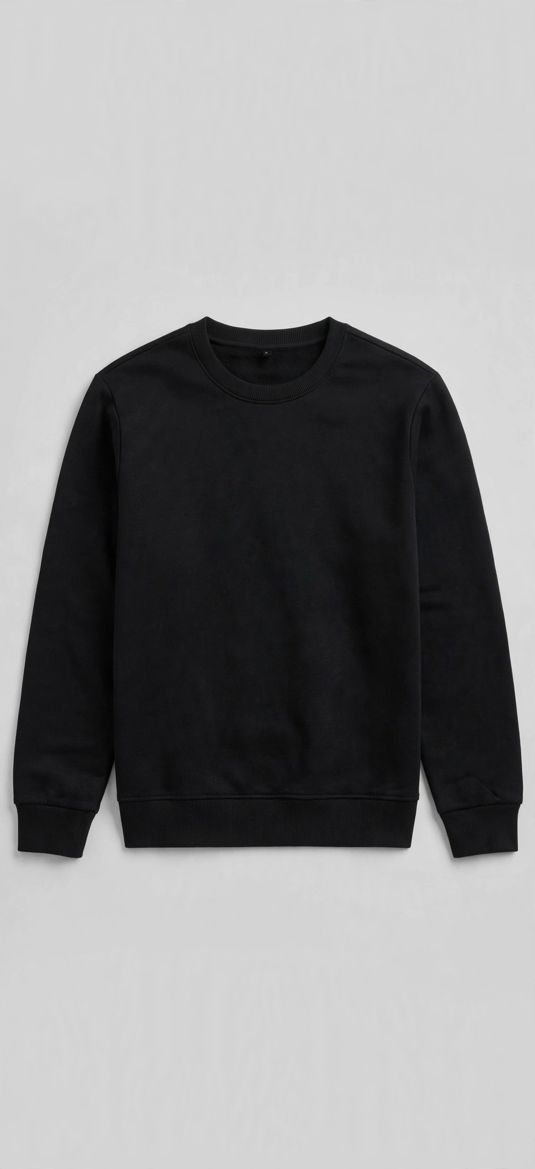 media generation sweatshirt demo flatlay 0 25d940f8 b96b 4035 ae33 4d6306848f65 ZIPIB Black Sweatshirt 320 GSM